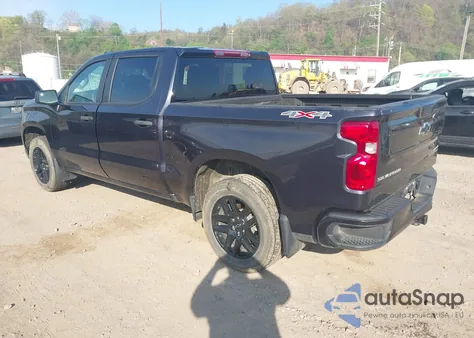 2023 Chevrolet Silverado K1500 Custom из США, поврежденный, VIN 3GCPDBEK0PG358763